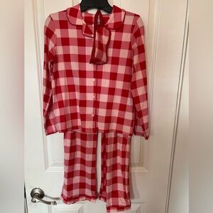 💝 Wonder Nation Pajama Set includes Eyemask Size Medium 7-8 NWT ❤️